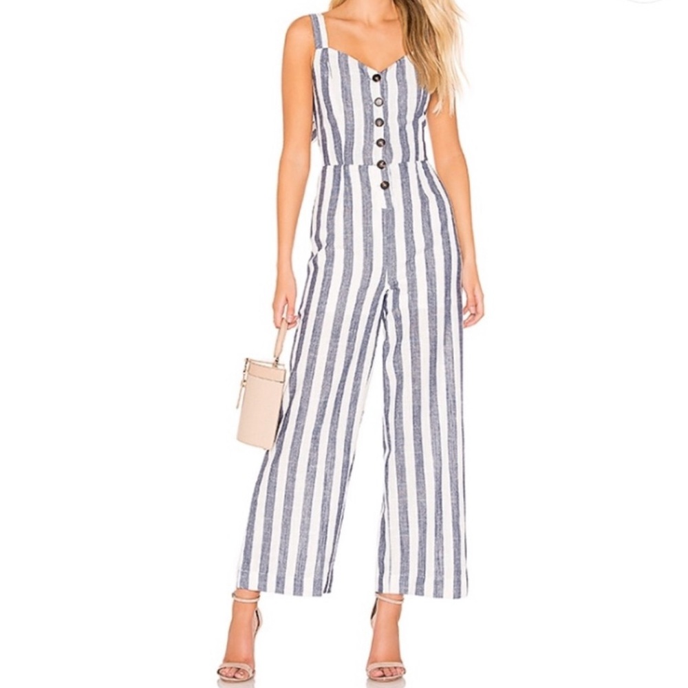 Japna Casual Striped Women's Summer Jumpsuit